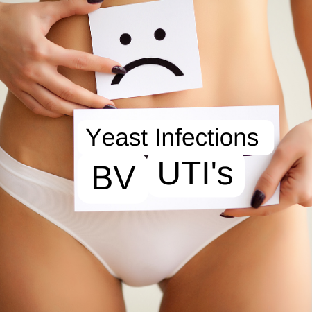 BV, Yeast Infections, and UTI's