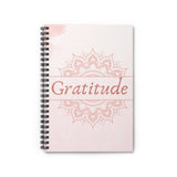Mandala Flower Gratitude Spiral Notebook